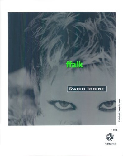Press photo radio iodine - radio, 8x10