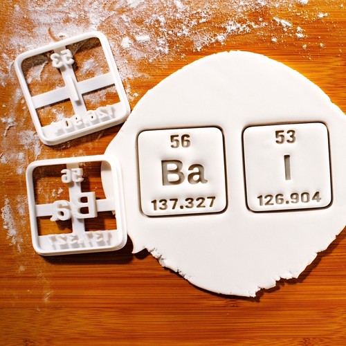 Barium and iodine - and,
