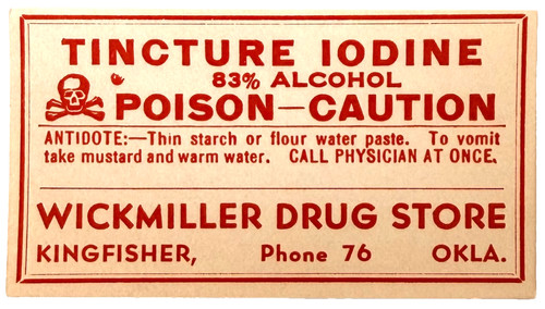 1940s wickmiller drug - 1940s,