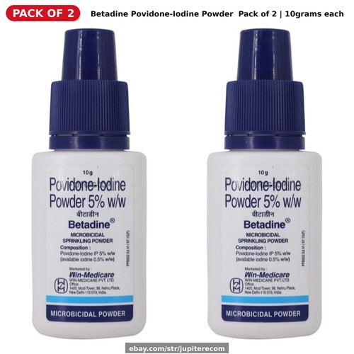 Pack betadine powder 10gm - pack,