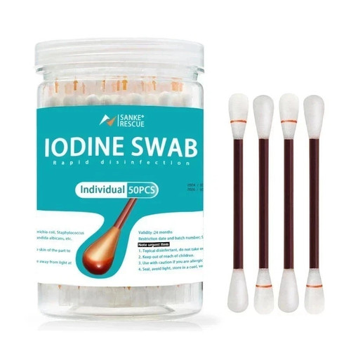 50x sterile alcohol cotton - alcohol,