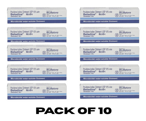 Pack betadine antis - 10,