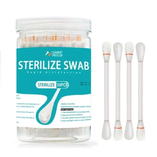 50x sterile alcohol cotton - sterile,