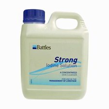Battles Strong Iodine Solution