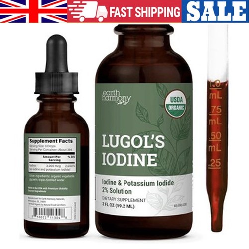 Organic lugol iodine liquid - organic,