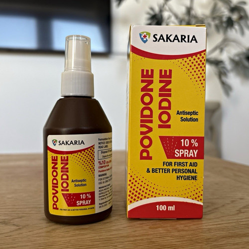 Sakaria povidone iodine - povidone, 10%